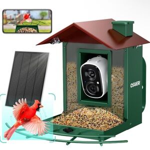 Osoeri Bird Feeder with Camera